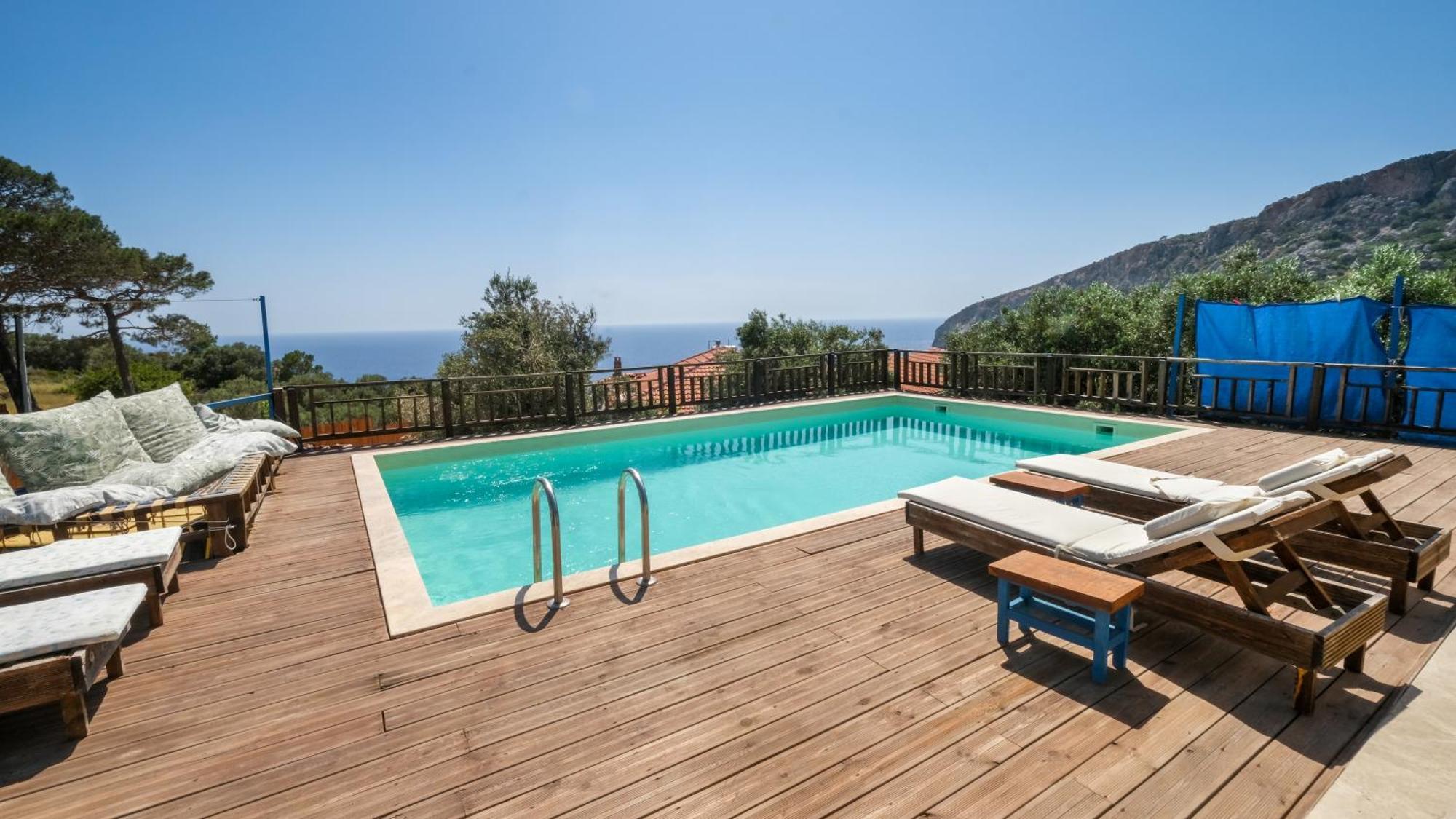 Вилла Likya House - Deniz Ve Doga Manzarali, Havuzlu Патара Экстерьер фото